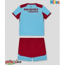 Camiseta Feyenoord Tercera Equipación para niños 2025-26 manga corta (+ pantalones cortos)